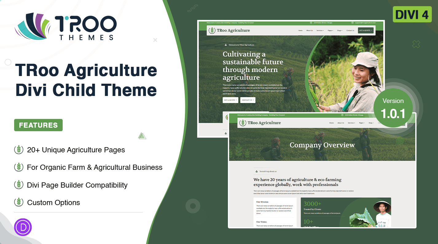 TRoo Web Design Agency Divi Theme