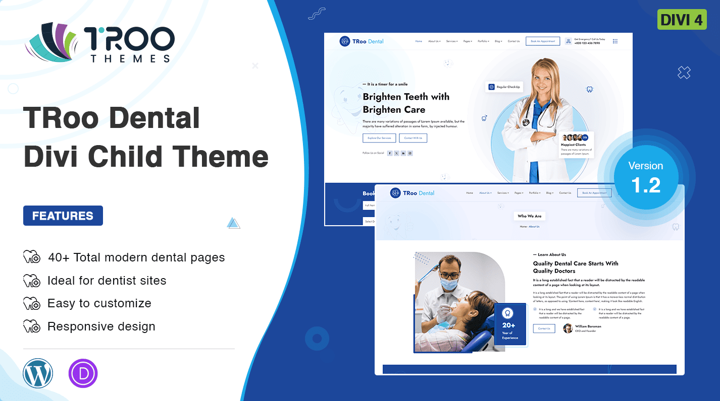 TRoo Travel Agency Divi Child Theme