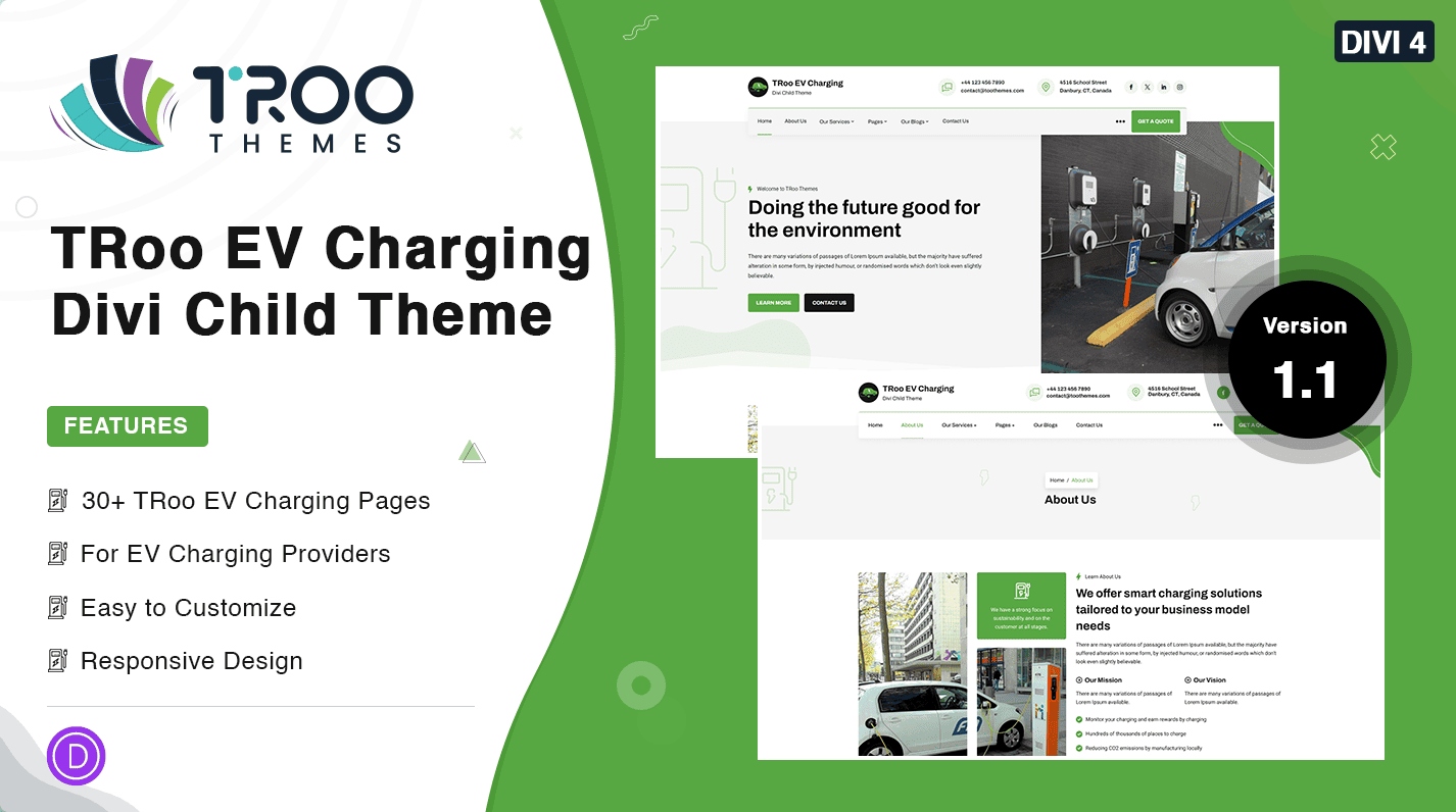 TRoo Travel Agency Divi Child Theme