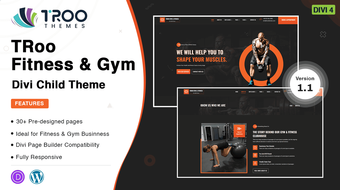 TRoo Travel Agency Divi Child Theme