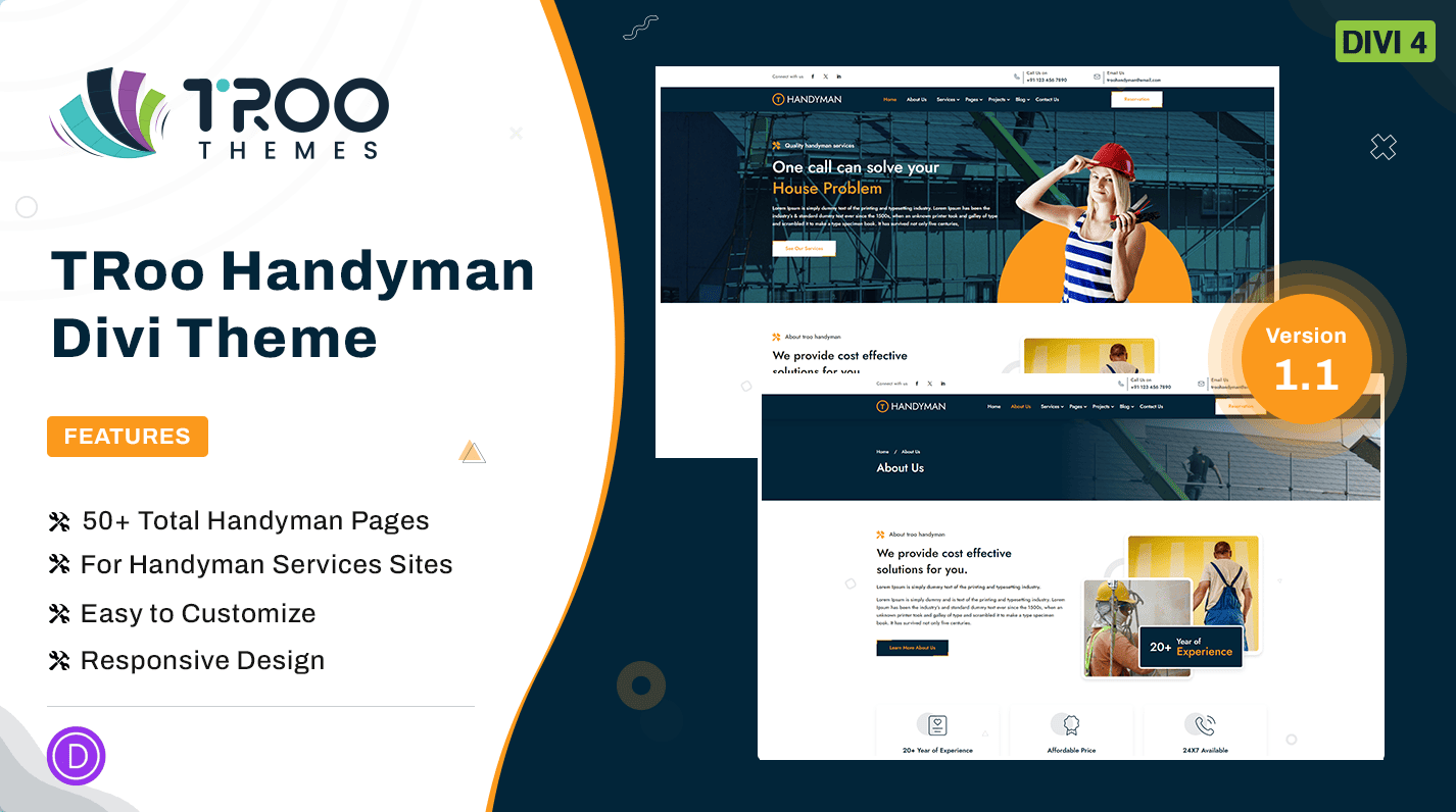 TRoo Travel Agency Divi Child Theme