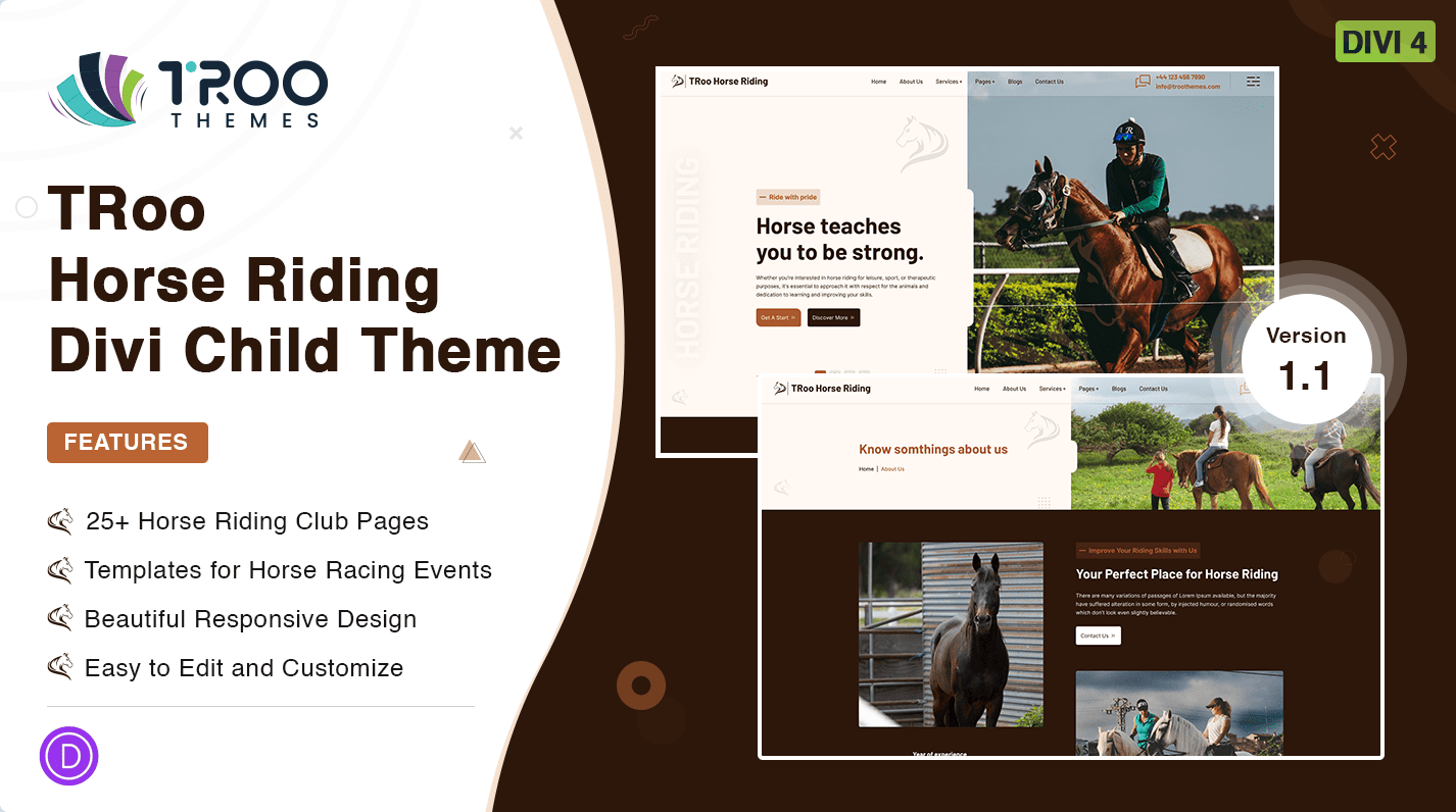 TRoo Travel Agency Divi Child Theme