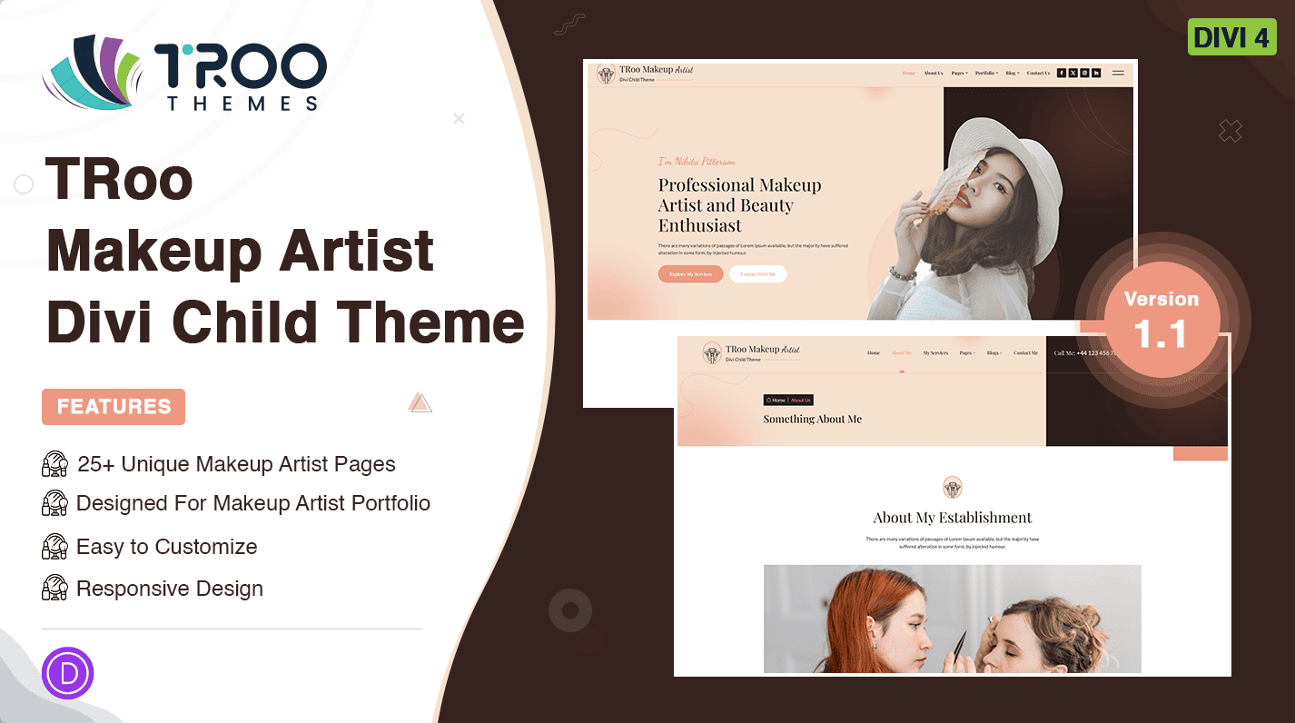 TRoo Travel Agency Divi Child Theme