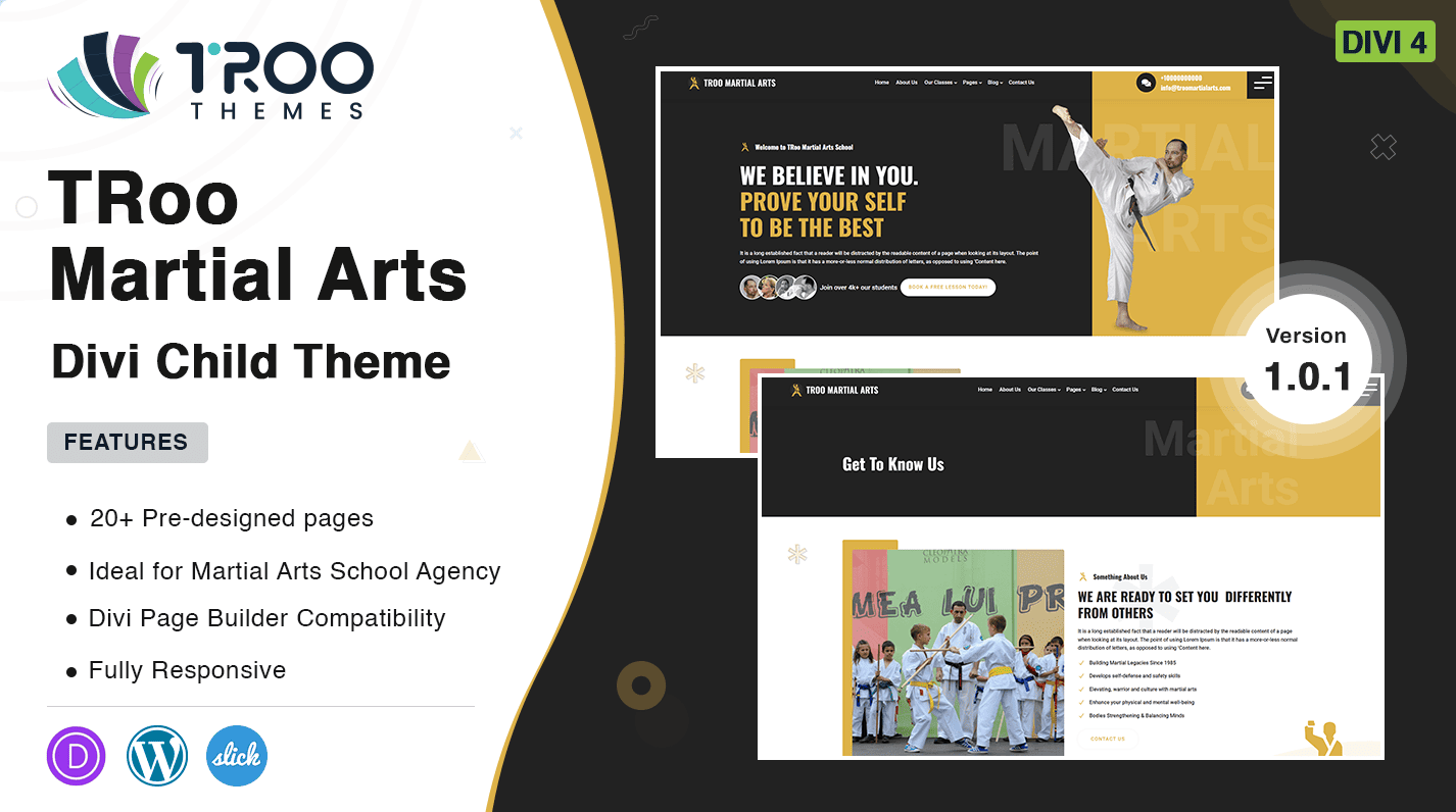 TRoo Insurance Agency Divi Theme