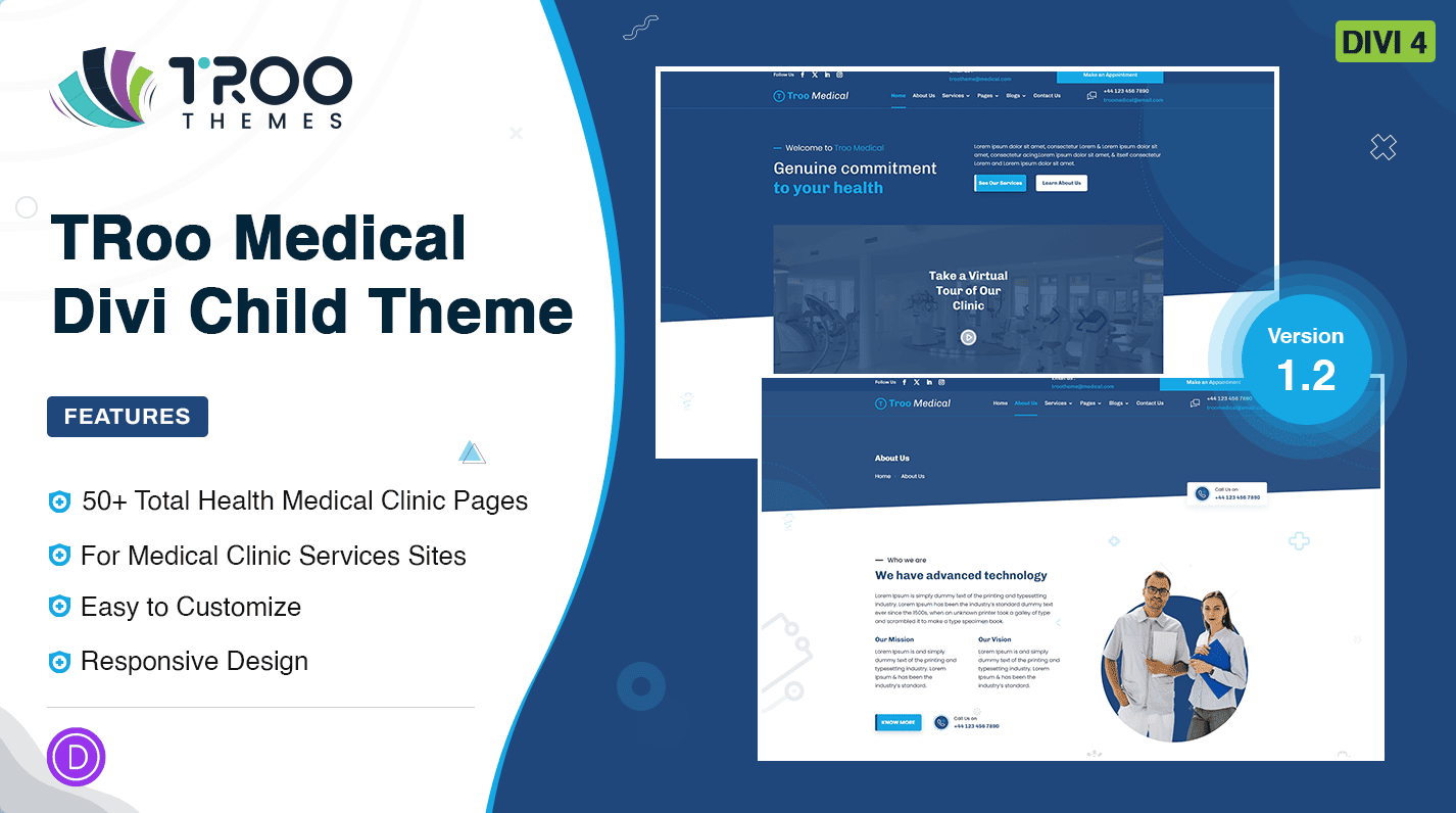TRoo Travel Agency Divi Child Theme