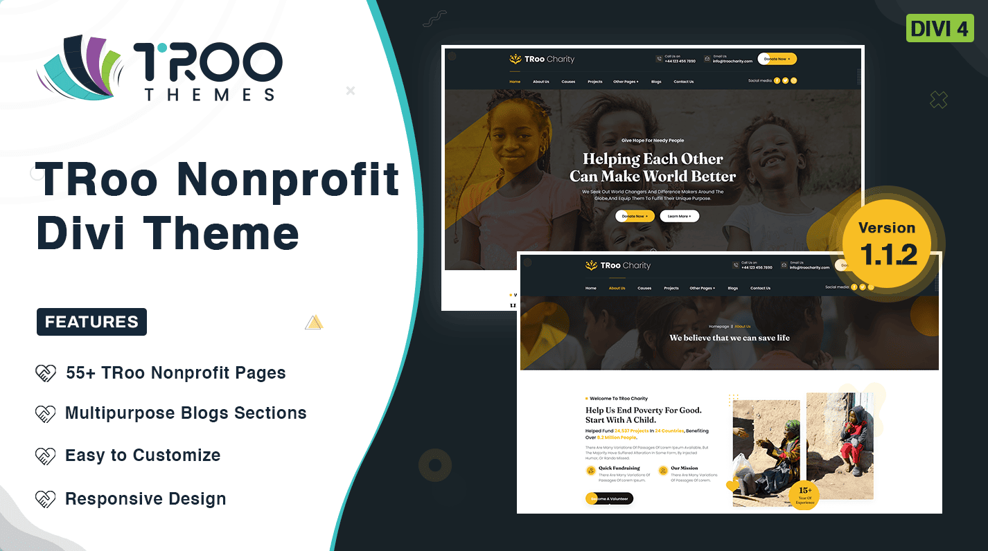 TRoo Travel Agency Divi Child Theme
