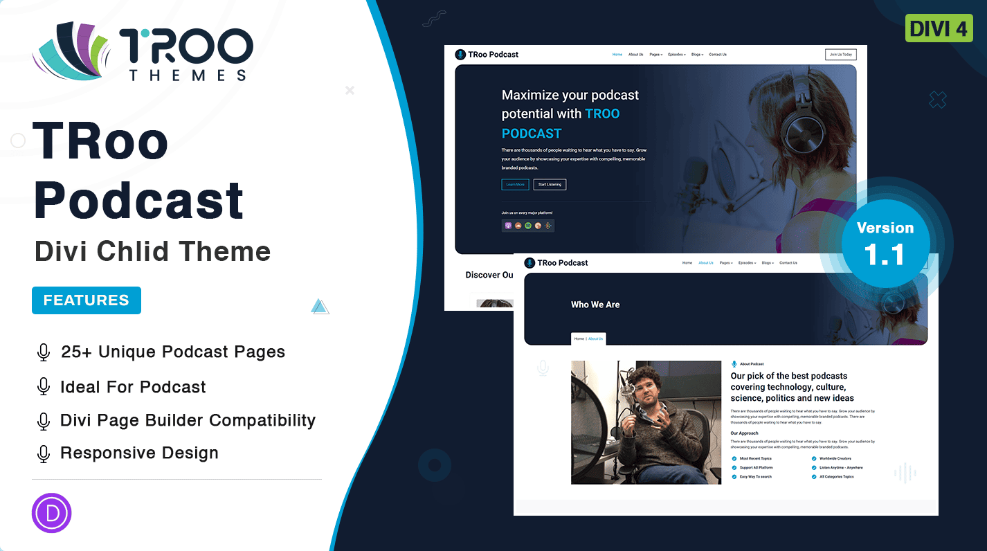 TRoo Printing Agency Divi Child Theme