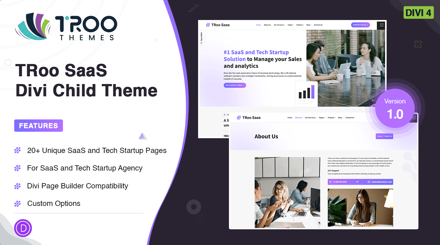 TRoo Insurance Agency Divi Theme