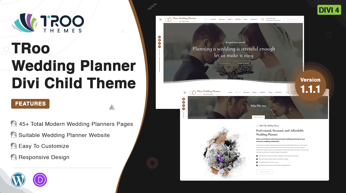 TRoo Travel Agency Divi Child Theme