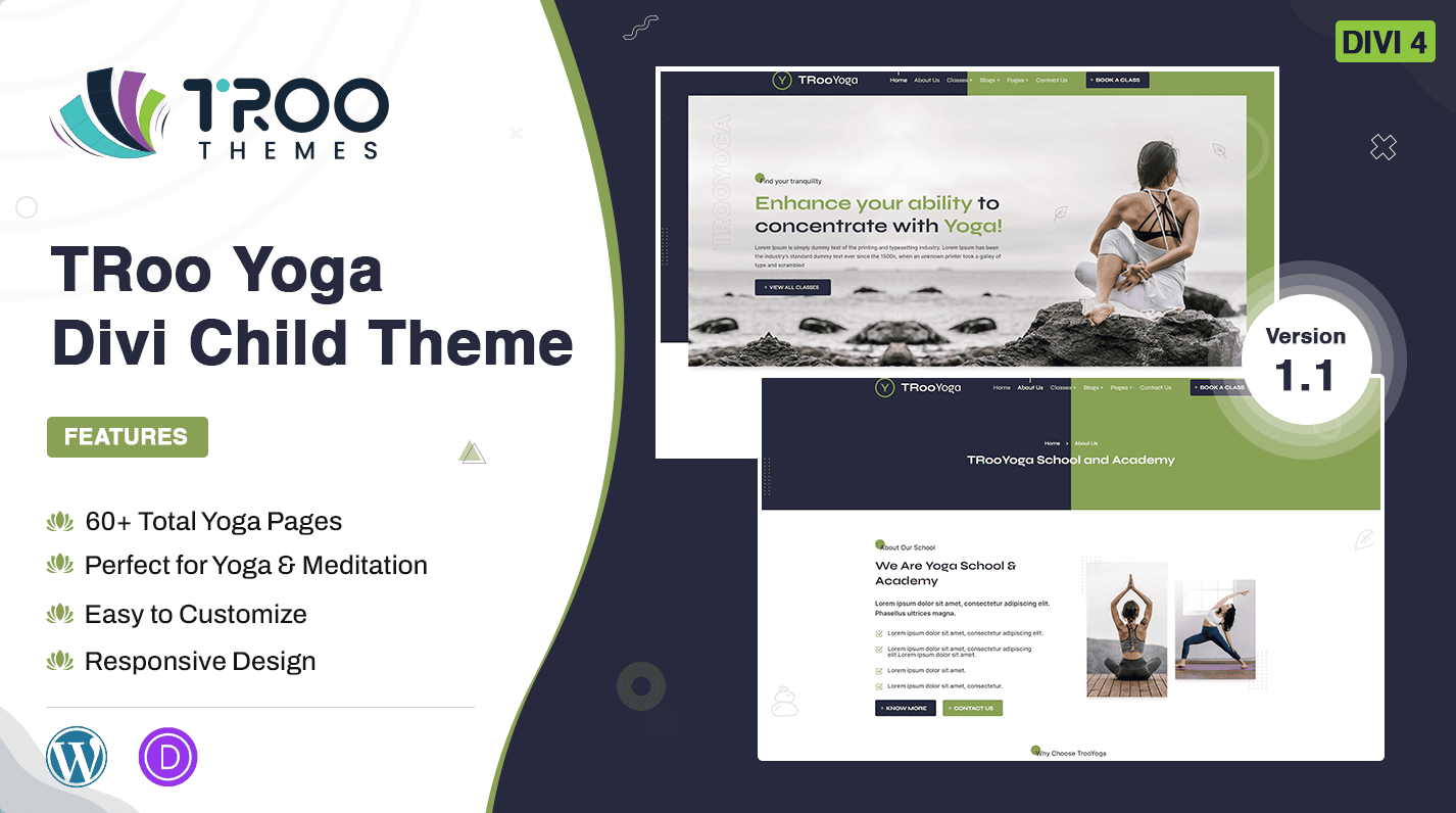 TRoo Travel Agency Divi Child Theme